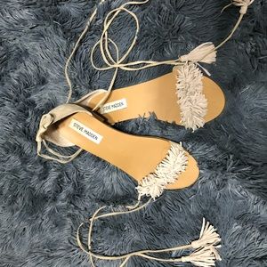 Steve madden tie up sandals